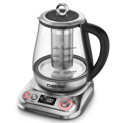 ChefmanChefman 1.8 qt. Glass Electric Shop Chefman Tea Kettles Tea Makers on
